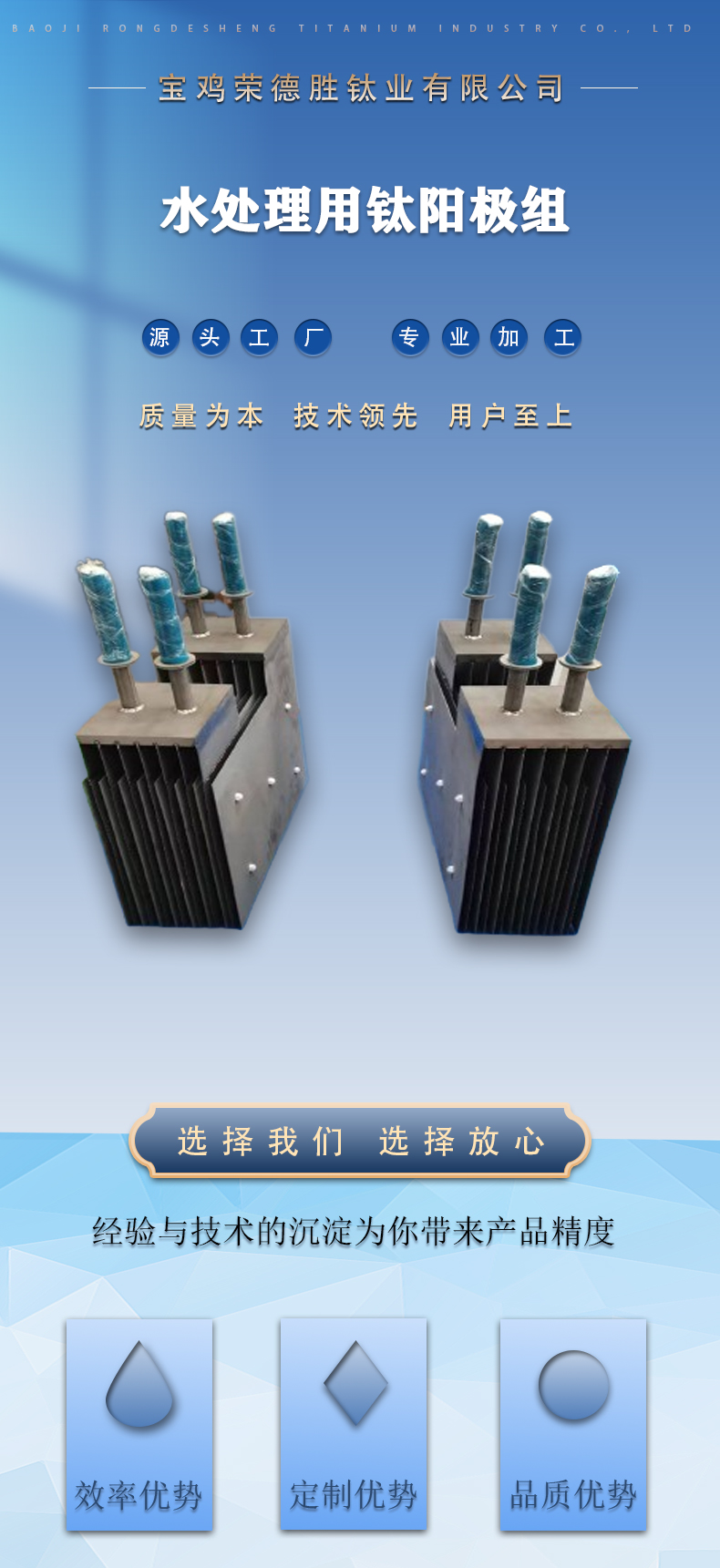 循环水处理用阳极组(图1)