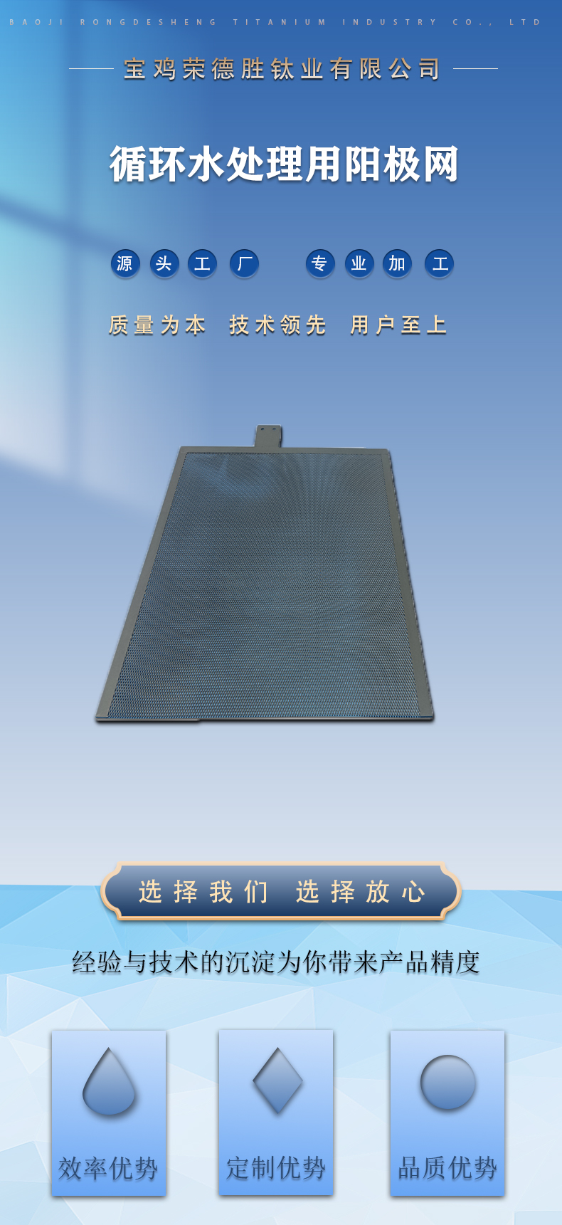 循环水处理钛阳极(图1)